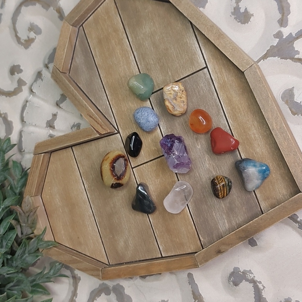 Crystal Collection Of Twelve Stones
